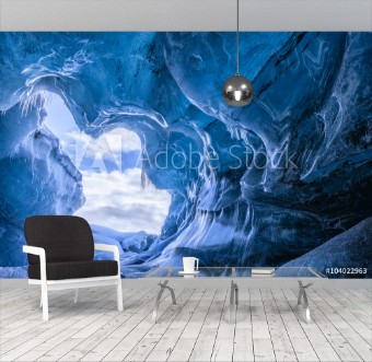 Picture of Amazing glacial cave